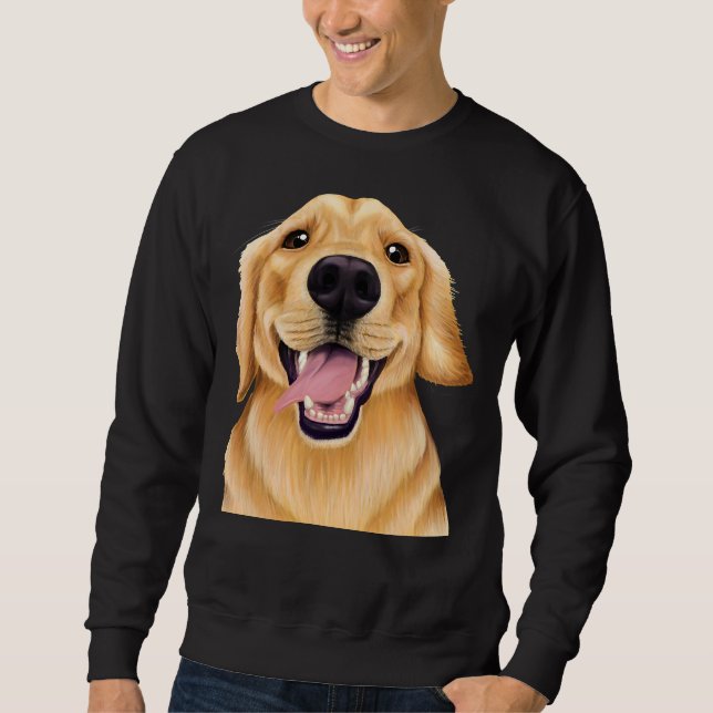 Moletom Golden Retriever Up Close Dog (Frente)