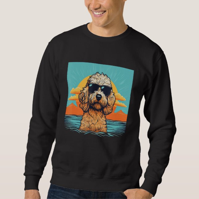 Moletom Goldendoodle Dood  Doodle Dog Golden Doodle 3 (Frente)