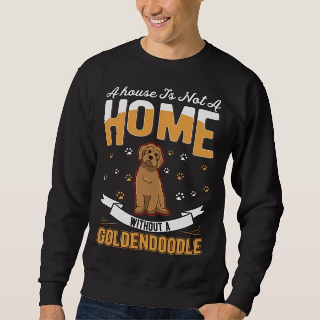 Moletom Goldendoodle Home (Frente)