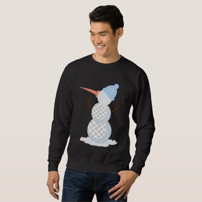 Moletom Golf ball Snowman (Frente Completa)