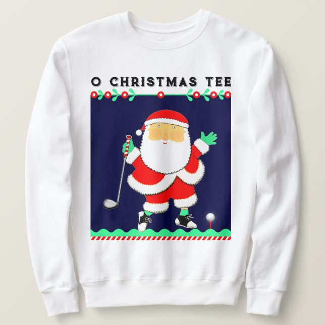 Moletom Golf Christmas (Frente do Design)