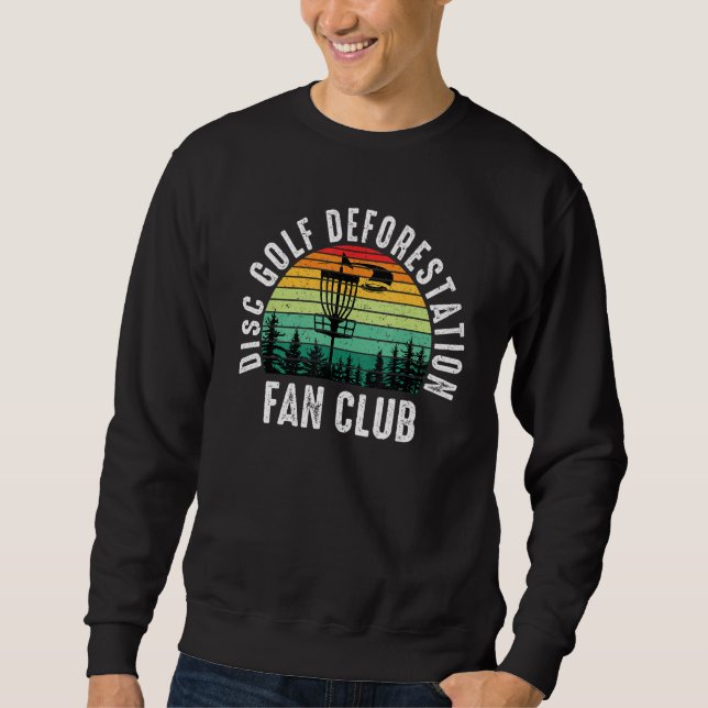 Moletom Golf do Clube de Desmatamento de Golfe do Disco Fr (Frente)