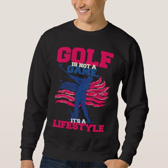Moletom Golf is Not a Game It's a Lifestyle (Frente)