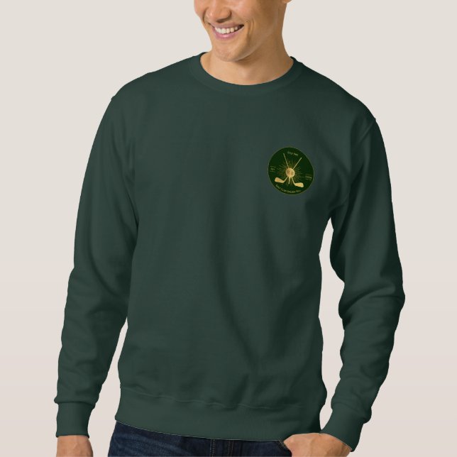 Moletom Golfe Dourado Personalizado (Frente)