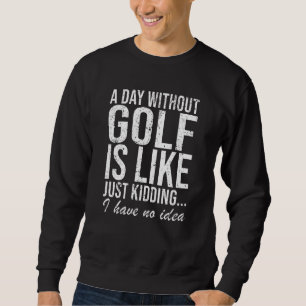 Moletom Golfe Engraçado Dando Presente