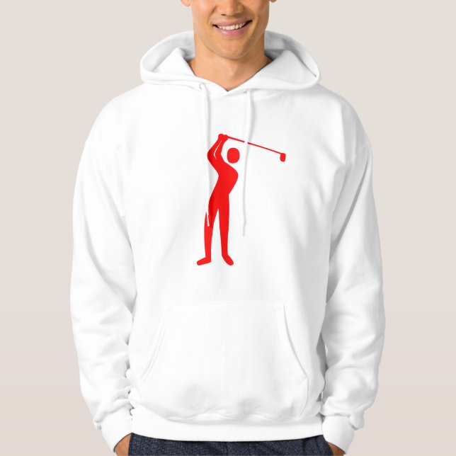 Moletom Golfe - Vermelho (Frente)
