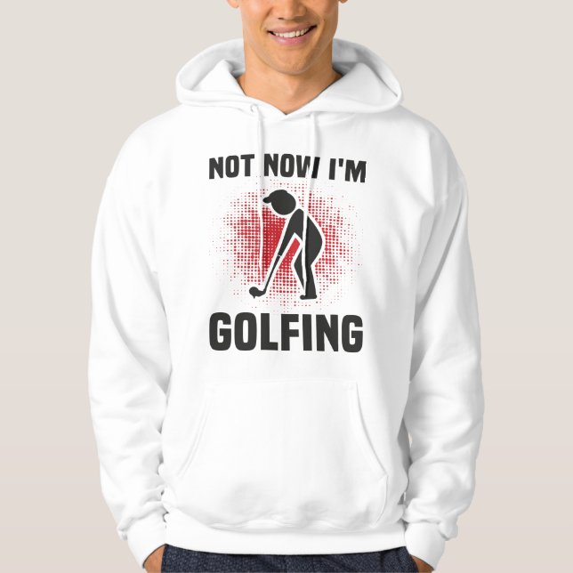 Moletom Golfer Cote Engraçado (Frente)