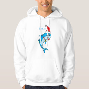 Moletom Golfinho bonito com desenho animado de Papai Noel