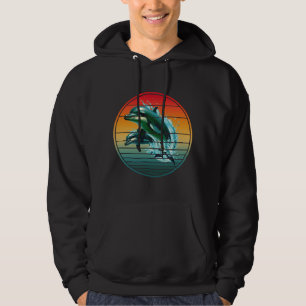 Moletom Golfinhos de Golfinho Vintage Oceano Criatura Mari