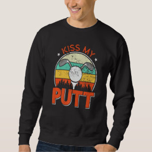 Moletom Golfista Beija Meu Jogador De Golfe Putt