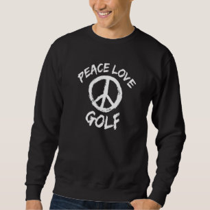 Moletom Golfista Dizendo Mini Curso de Golfe Paz Amor Golf