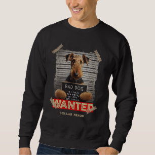 Moletom Golpista de Coleira: O Airedale Terrier