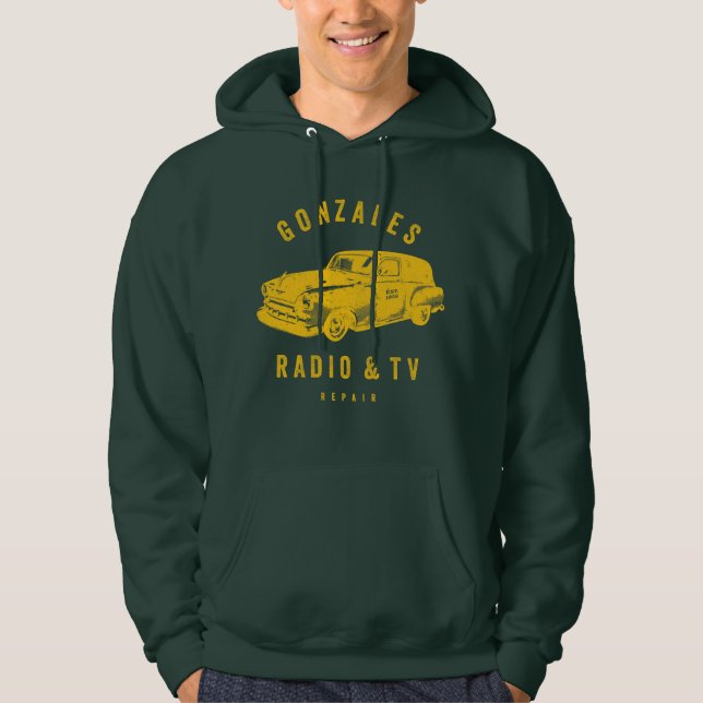 Moletom Gonzales Radio & TV Repair Hoodie (Frente)