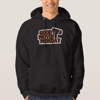 Moletom Good Movie Monday Hoodie (Black, Unisex)