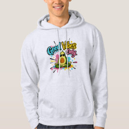 Moletom Good Vibes Only Meditating Avocado Hoodie -T-Shirt