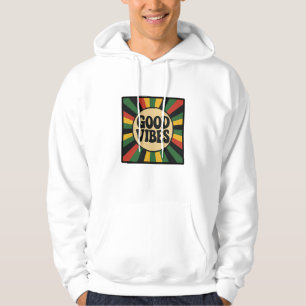 Moletom Good Vibes Retro Reggae Sweatshirt