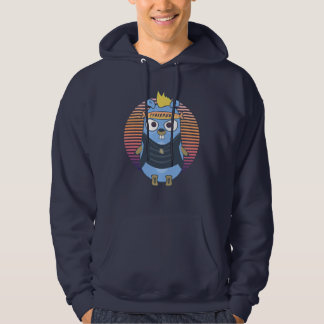 Moletom Gopher Golang no estilo cyberpunk