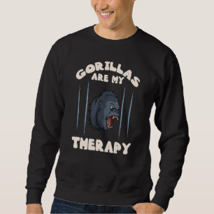 Moletom Gorilla Animal Quote Macaco Habitat Silverback Wes