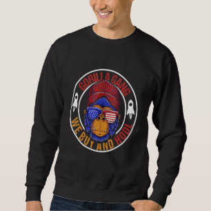 Moletom Gorilla Gang Nós Comprar E Hodl Meme Stonk Fan 4