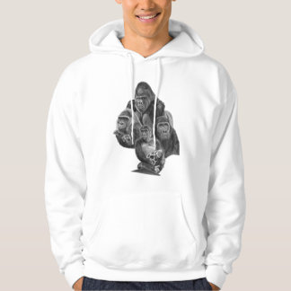 Moletom Gorilla Hoodie (ゴリラのパーカー）GorillaFamiy ゴリラ家族 