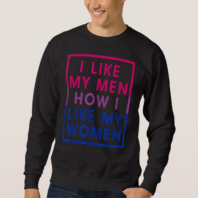 Moletom Gosto Dos Meus Homens Como Gosto Das Minhas Mulher (Frente)
