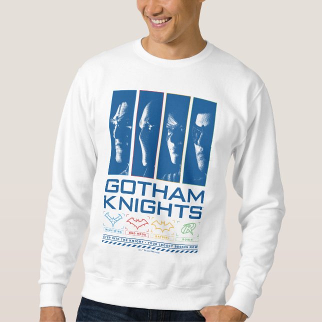 Moletom Gotham Knights Face Painéis (Frente)