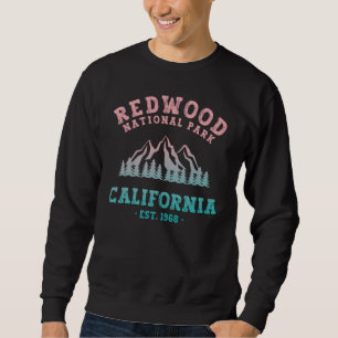 Moletom Gradiente da Califórnia no Parque Nacional Redwood