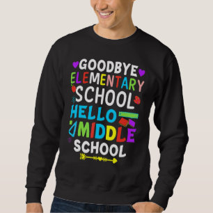 Moletom Graduação Para 5 Graduador Goodbye Hello Medium Sc