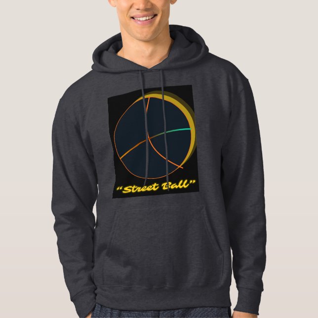 Moletom Gráfico de Basquete de Rua Urbano – Amor p (Frente)