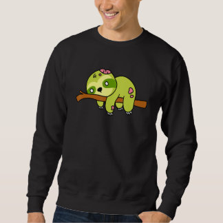 Moletom Gráfico de Monstro Fofo de Preguiça Zumbi de Hallo