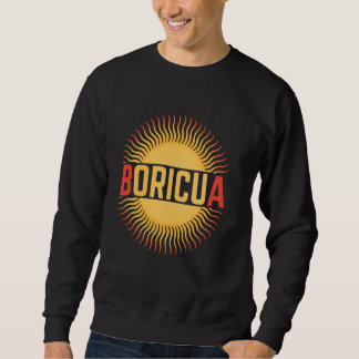 Moletom Gráfico de Porto Rico Boricua Sunset