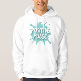 Moletom Gráfico de respingo de pulso positivo