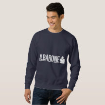Gráfico de Silhueta de Gângster Albarone - Branco