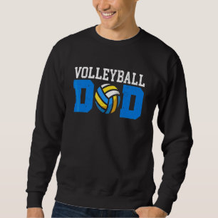 Moletom Gráfico De Voleibol Engraçado Para Pais E Homens V