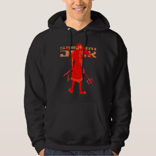 Moletom Gráfico do Guerreiro Vermelho Samurai Jack