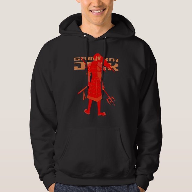 Moletom Gráfico do Guerreiro Vermelho Samurai Jack (Frente)
