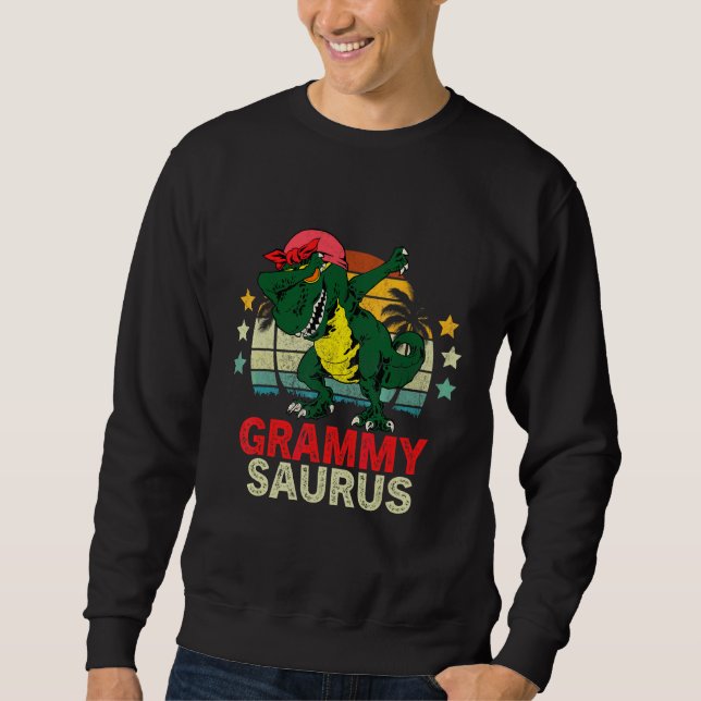 Moletom Grammysaurus Rex Dinossauro Grammy Saurus (Frente)