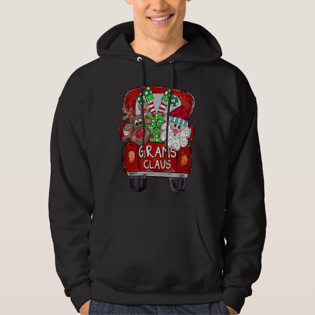 Moletom Grams Claus Christmas - Reindeer e Papai Noel (Frente)