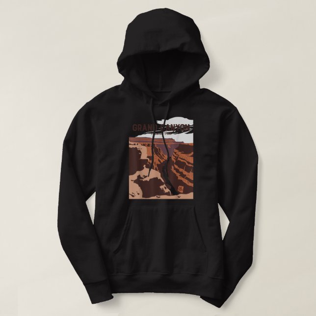 Moletom Grand Canyon National Park Arizona Vintage Gifts (Frente do Design)