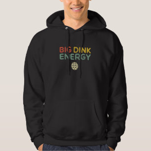Moletom Grande Dink Energy Pickleball Engraçado Bola de Pi