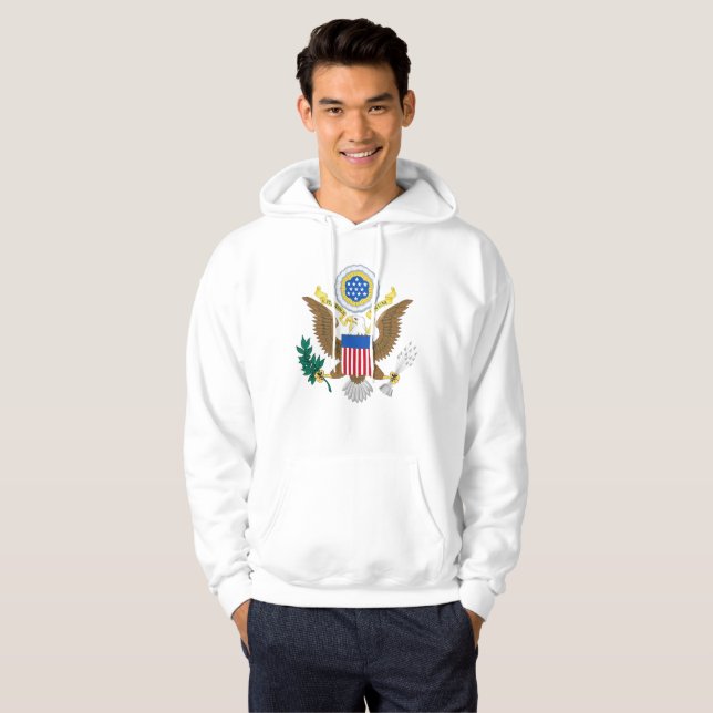 Moletom Grande selo dos Estados Unidos (Frente Completa)