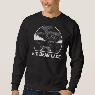 Moletom Grande Urso Lago California Campanha de Pesca Verã