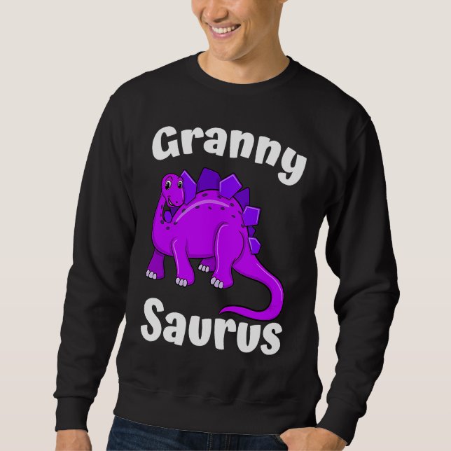 Moletom Grannysaurus Granny Dinosaur  Dino Mother's Day (Frente)
