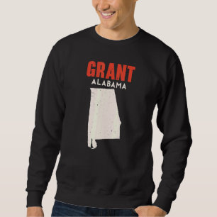 Moletom Grant Alabama EUA State America Viagem