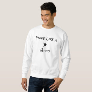 Moletom Grátis como um T-Shirt Pássaro