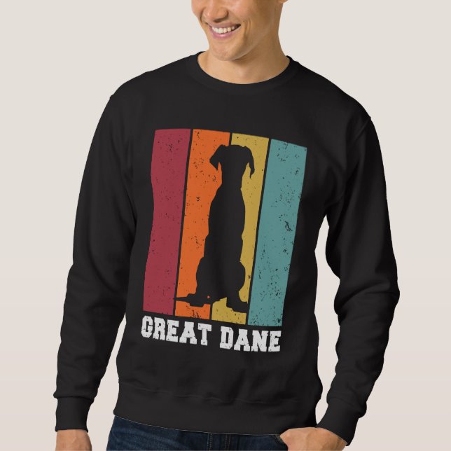 Moletom Great dane Vintage  2 (Frente)