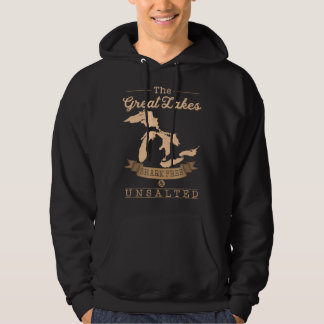 Moletom great lakes shark free unsalted  michigan gift