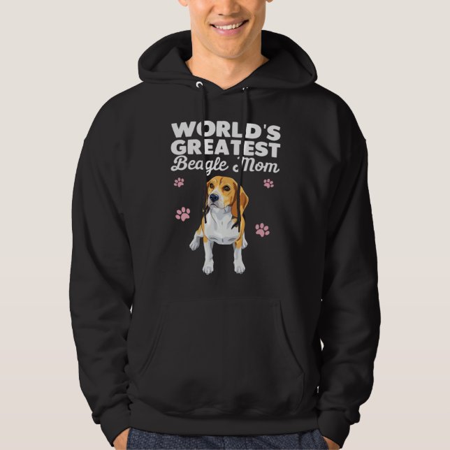 Moletom Greatest Beagle Mom Ever Beagle Dog (Frente)