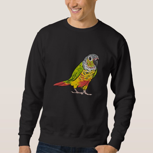 Moletom Green Cheek Conure Parrot Bird Conure 1 (Frente)