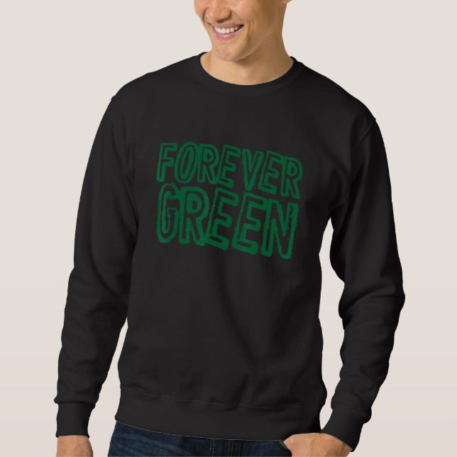 Moletom Green Planet Forever Green Renewable Energy Enviro (Frente)